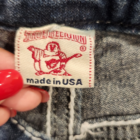 True Religion Straight T Made in USA - Picture 7 of 9